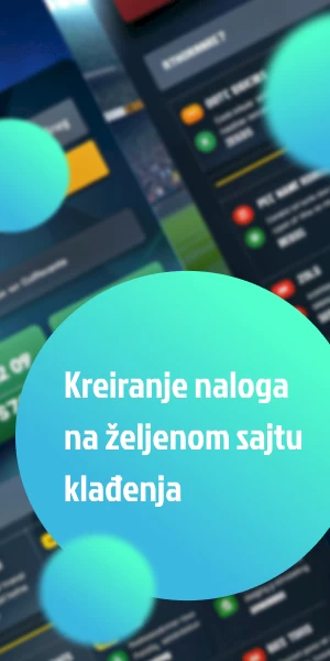 kreiranje naloga na željenom sajtu klađenja