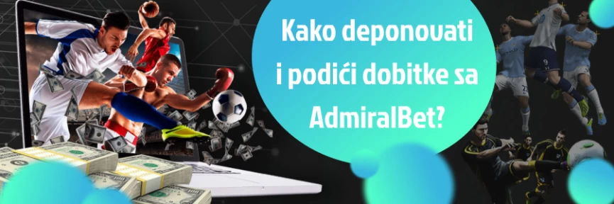 kako deponovati admiralbet