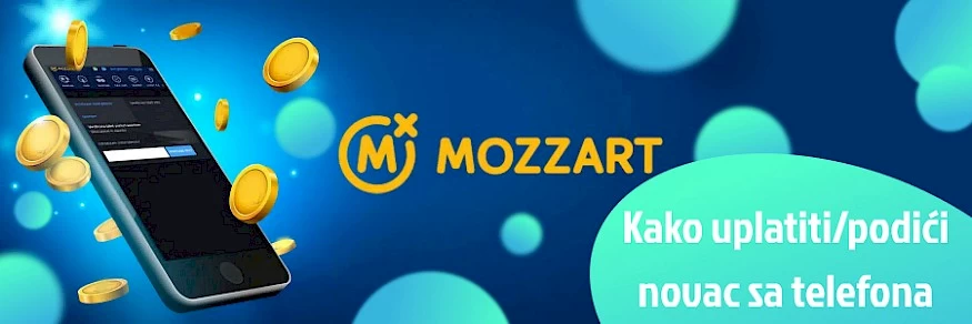 kako uplatiti/podići novac sa mozzartbet